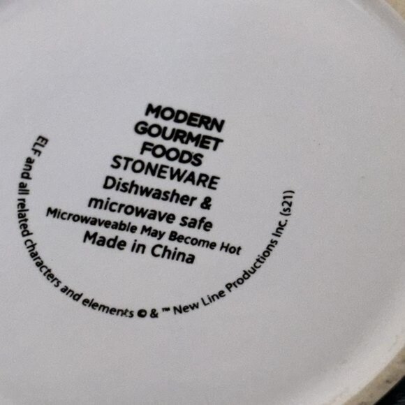 Smilings My Favorite Elf Stoneware Mug  Dishwasher & Microwave Safe  3.75" Tall - Picture 3 of 6